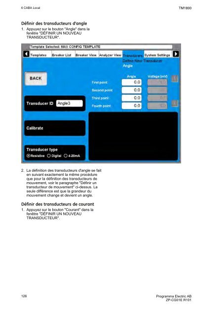 TM1800 User's manual - States