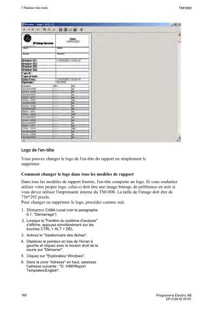 TM1800 User's manual - States