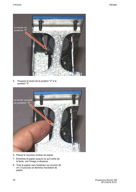 TM1800 User's manual - States