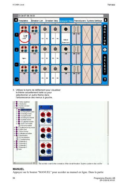 TM1800 User's manual - States