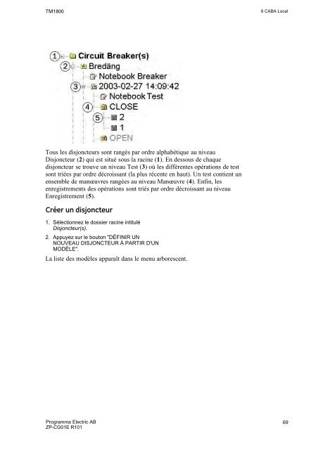 TM1800 User's manual - States