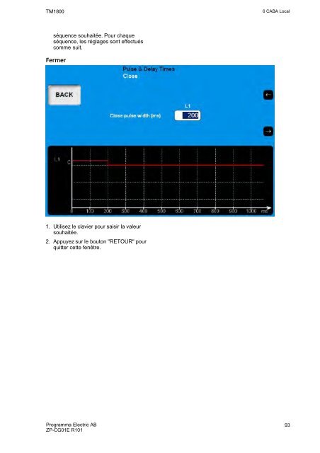 TM1800 User's manual - States