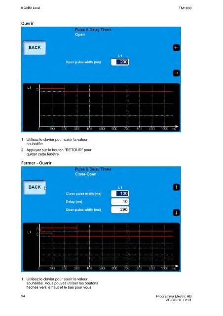 TM1800 User's manual - States