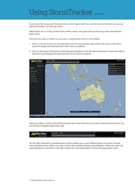 StormTracker user guide - Met Office