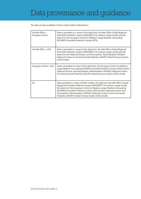 StormTracker user guide - Met Office