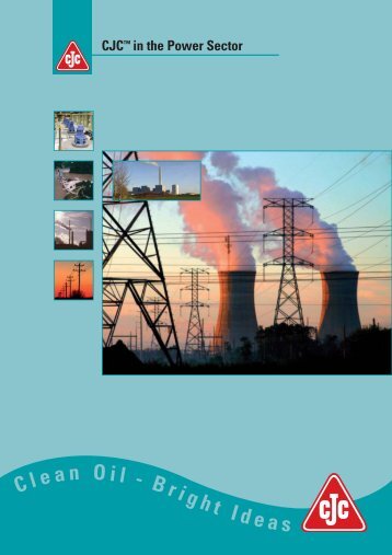Power Sector Brochure - Cjc.dk