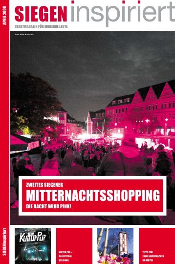 Mitternachtsshopping - Siegen inspiriert