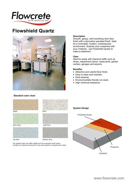 Flowcrete Color Chart