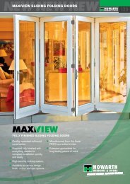 NEWNEWNEW MAXIVIEW SLIDING FOLDING ... - Howarth Timber