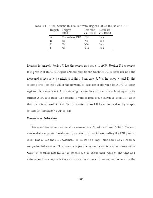 Traffic Management for the Available Bit Rate (ABR) Service in ...