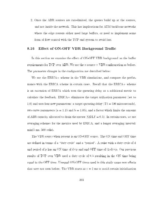 Traffic Management for the Available Bit Rate (ABR) Service in ...