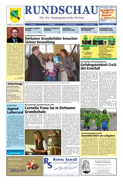 Rundschau-Dezember-2010 - Samtgemeinde Sickte