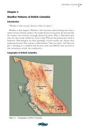 Chapter 3 Weather Patterns of British Columbia -  Nav Canada