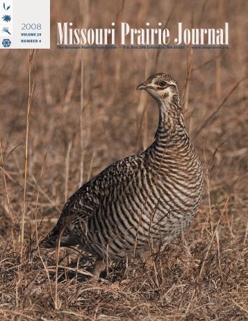 Winter 2008: Volume 29, Number 4 - Missouri Prairie Foundation