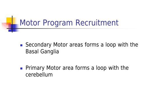 Understanding and Using the Systems Theory of Motor Control in ...