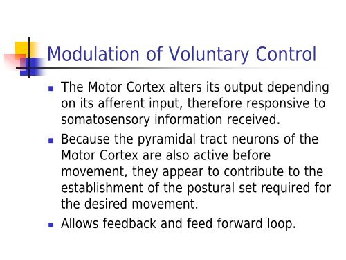 Understanding and Using the Systems Theory of Motor Control in ...