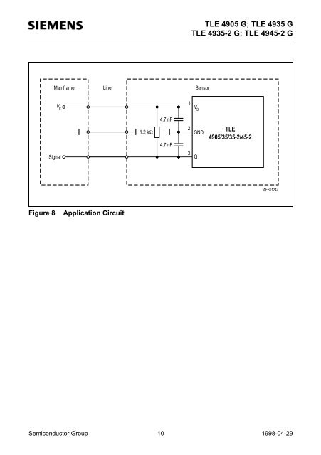 TLE 4935 G TLE 4935-2 G - Datasheet Catalog