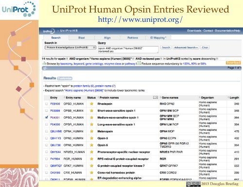 Bioinformatics Slides (PDF) - Genomics & Medicine - Stanford ...