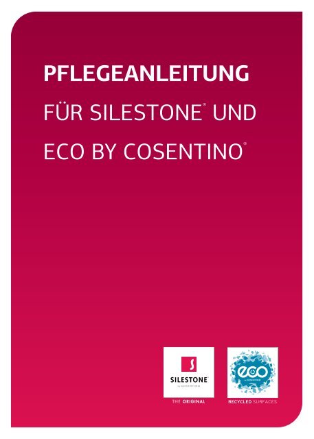 pflegeanleitung - Silestone