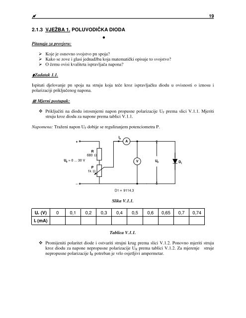 ELEKTRONIÄKI ELEMENTI Repetitorij s ... - Student Info