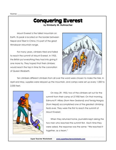 Mount Everest