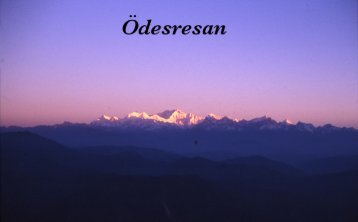 28. Ãdesresan (Himalaya, hÃ¶sten '97) - fritenkaren.se