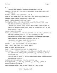 IPA Index 1 People - P Â© M K C MacMahon 2007 P ... - Faculty of Arts