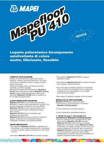 MAPEFLOOR PU 410 - Crocispa.it
