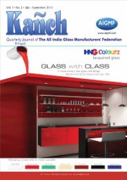 Download this Issue - The All India Glass Manufacturers' Federation