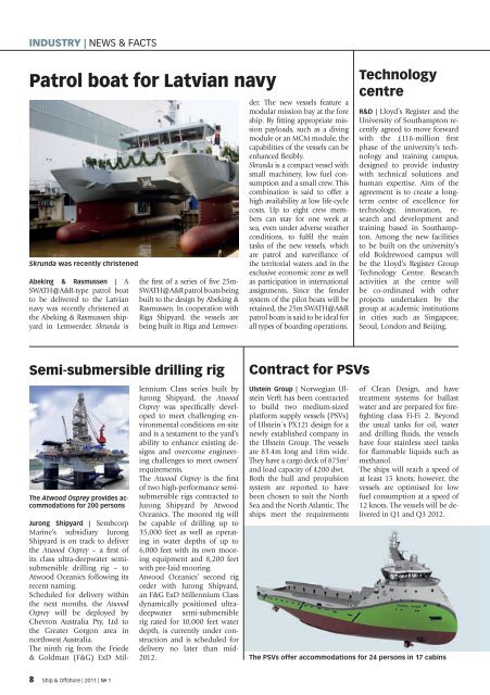 Arctic technology: Winterisation of FPSO 38 Cruise ... - Ship & Offshore