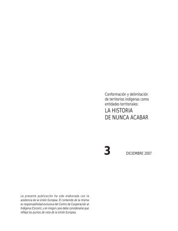 LA HISTORIA DE NUNCA ACABAR - Observatorio Étnico Cecoin