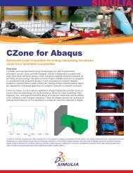 CZone for Abaqus - Simulia