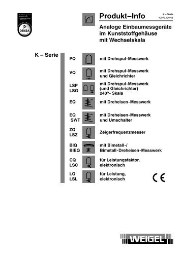 pdf (339 KB) - Weigel Messgeraete GmbH