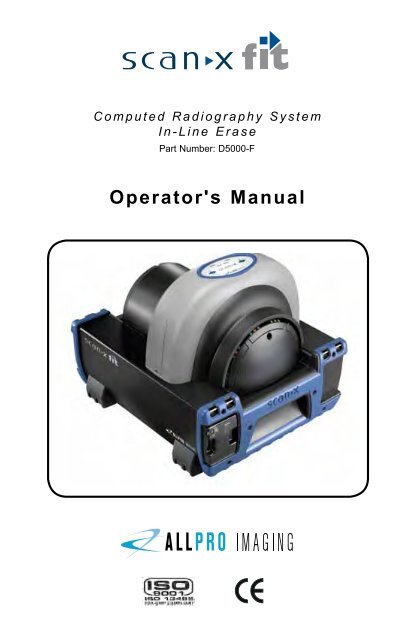 Operator's Manual - Air Techniques, Inc.