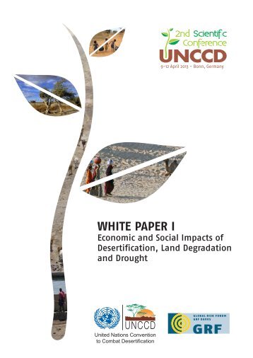 Economic and social impacts of desertification, land degradation ...