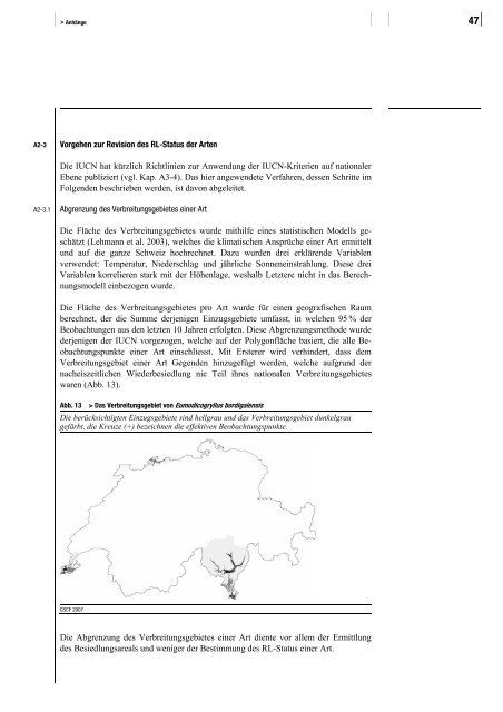 Rote Liste der gefährdeten Arten der Schweiz: Heuschrecken