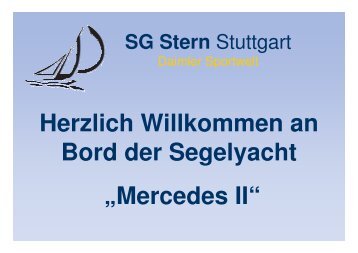 Handbuch Segelyacht - SG Stern Stuttgart