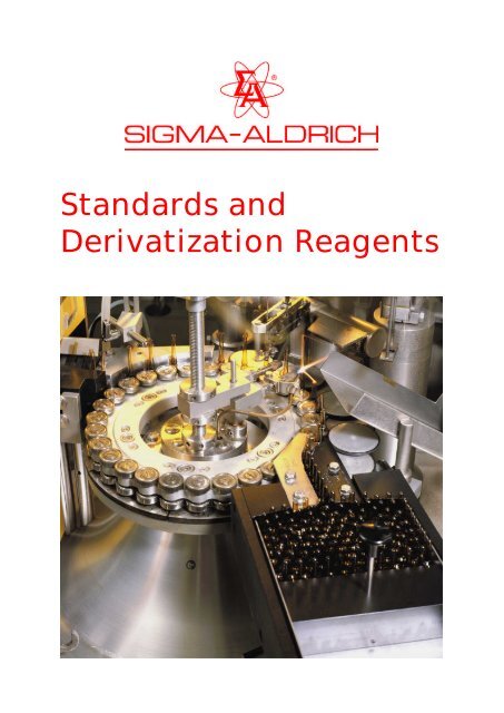 Standards and Derivatization Reagents - Sigma-Aldrich