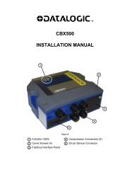 CBX500 Installation Manual Rev B (.pdf, 1559416 byte) - Datalogic