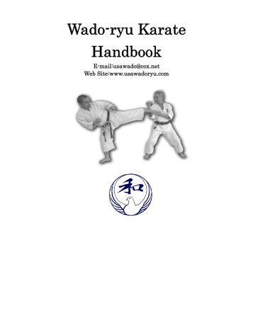 Wado-ryu Karate Handbook - USA Wado Ryu Karate-Do