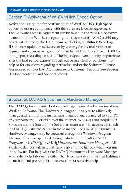 Installation Guide - DATAQ Instruments