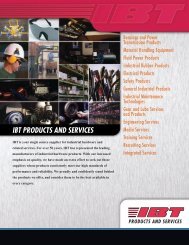 Download Our Complete Line Card - IBT, Inc.