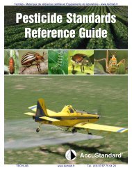 Pesticide Standards Reference Guide