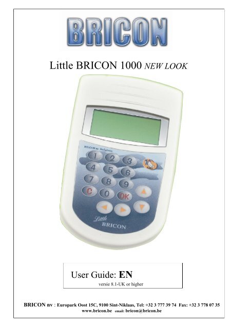 Little Engels UK2 - Bricon Canada :: Home