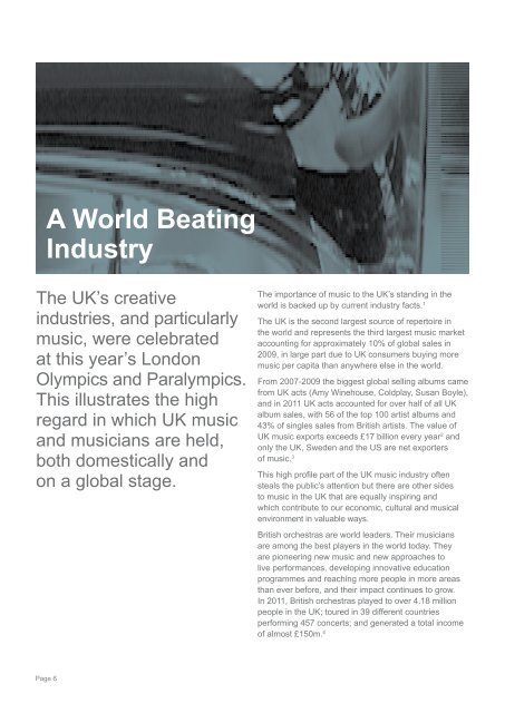 The Working Musician report - Musicians' Union