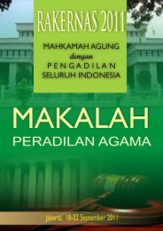 permasalahan hukum perkawinan dalam praktek pengadilan ...