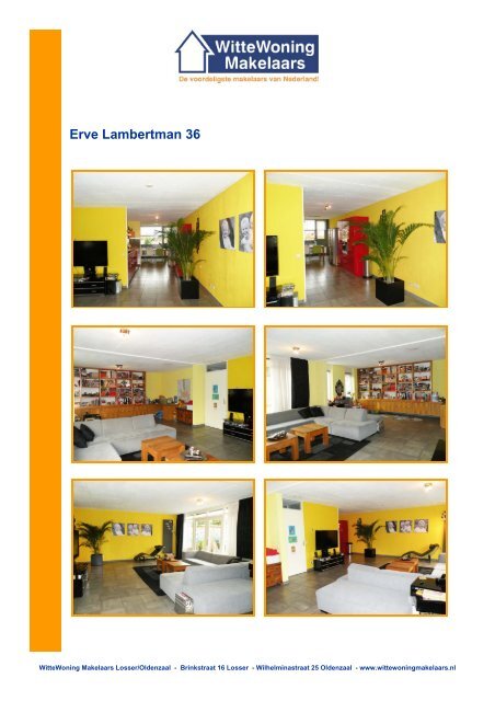 Brochure Erve Lambertman 36 Oldenzaal - Witte Woning Makelaars
