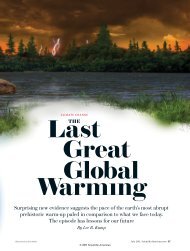 The last great global warming