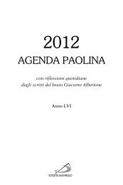 AGENDA PAOLINA - Societa San Paolo