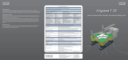 T70 OUTLINE SPECIFICATION